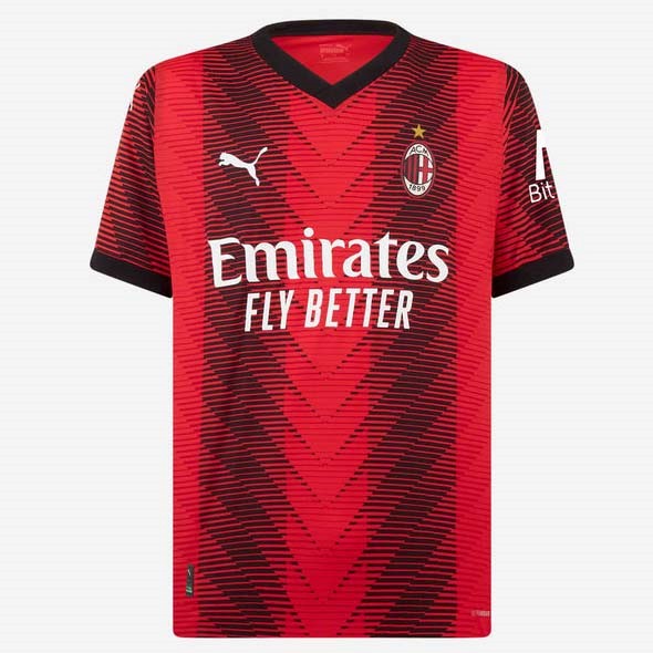 Tailandia Camiseta AC Milan 1st 2023-2024